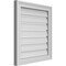 Ekena Millwork Vertical Surface Mount PVC Gable Vent: Functional, w/ 2"W x 1-1/2"P Brickmould Frame, 20"W x 22"H GVPVE20X2202SF - alternate 5
